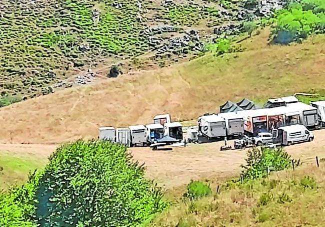 Los tráiler de la producción.